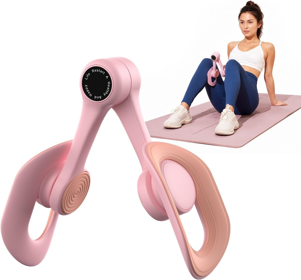 Pelvic Floor & Inner Thigh Exerciser, 360° Rotation
