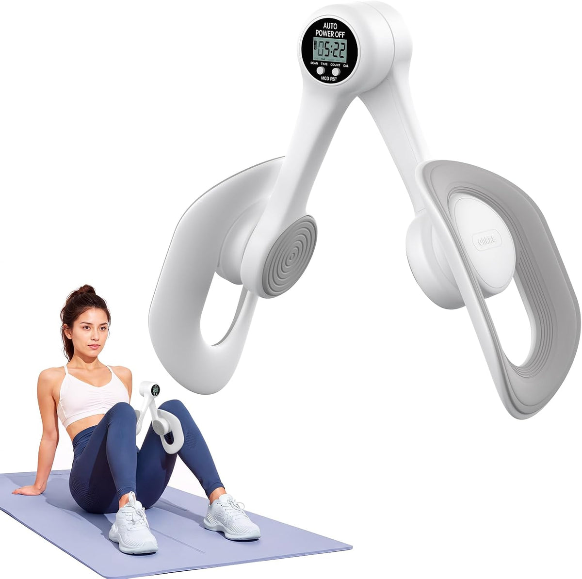 Pelvic Floor & Inner Thigh Exerciser, 360° Rotation