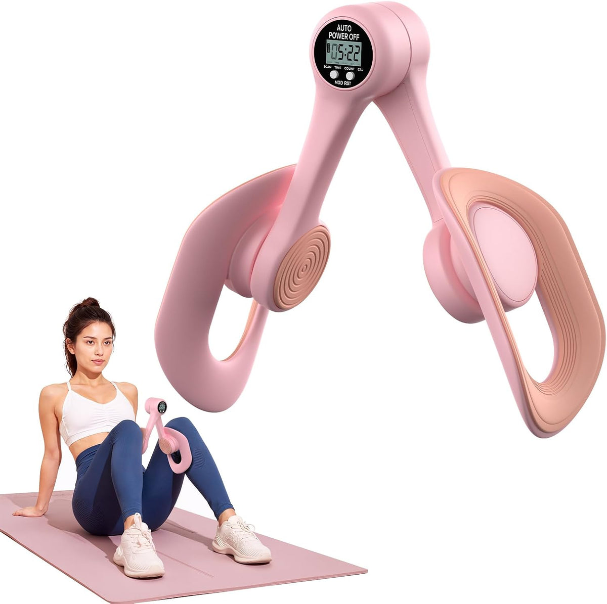 Pelvic Floor & Inner Thigh Exerciser, 360° Rotation