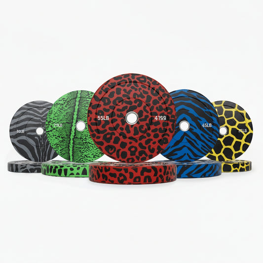 Animal Print Bumper Plate Sets